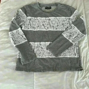Karl Lagerfeld Heather grey  long sleeve